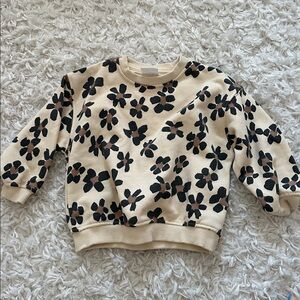 NWOT Zara crewneck sweatshirt! size 1.5 years